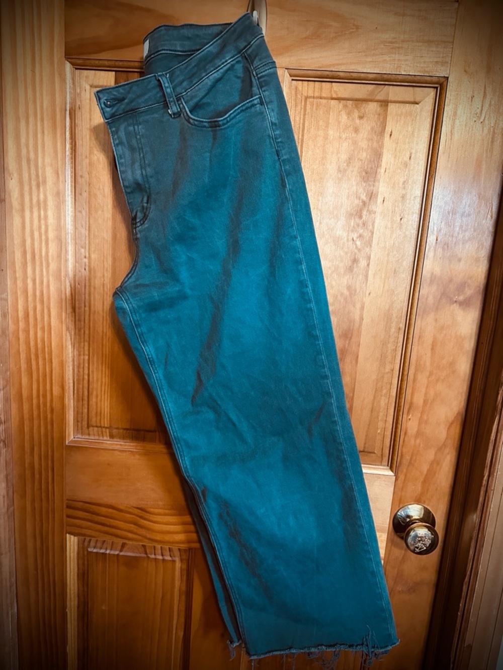 Vervet Jeans - Dark Green wide Leg